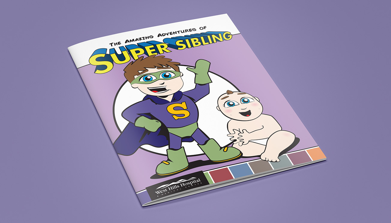 Super Sibling Coloring Book